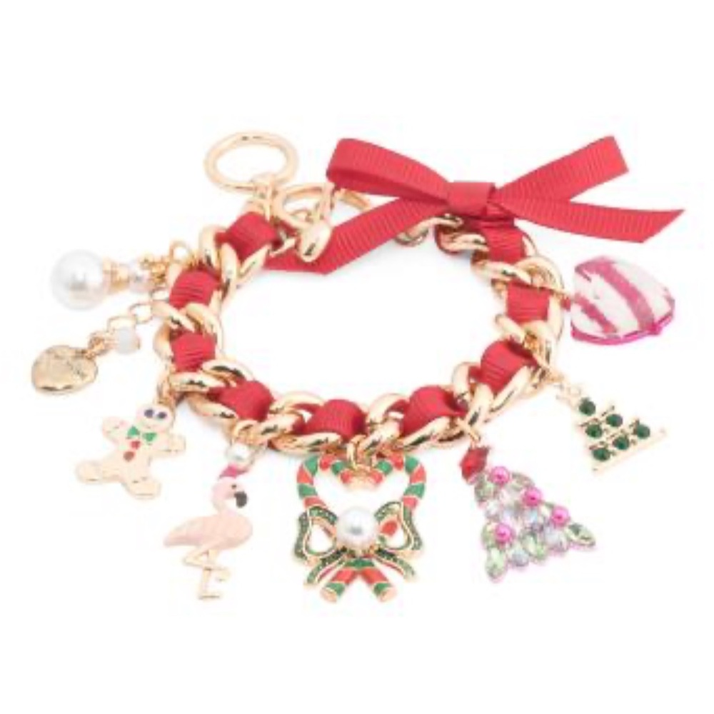 Betsey Johnson Christmas Holiday Bracelet